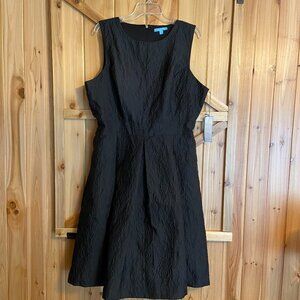 Draper James RSVP Black Sleeveless A-Line Dress Back Zipper Sz.XL NWT